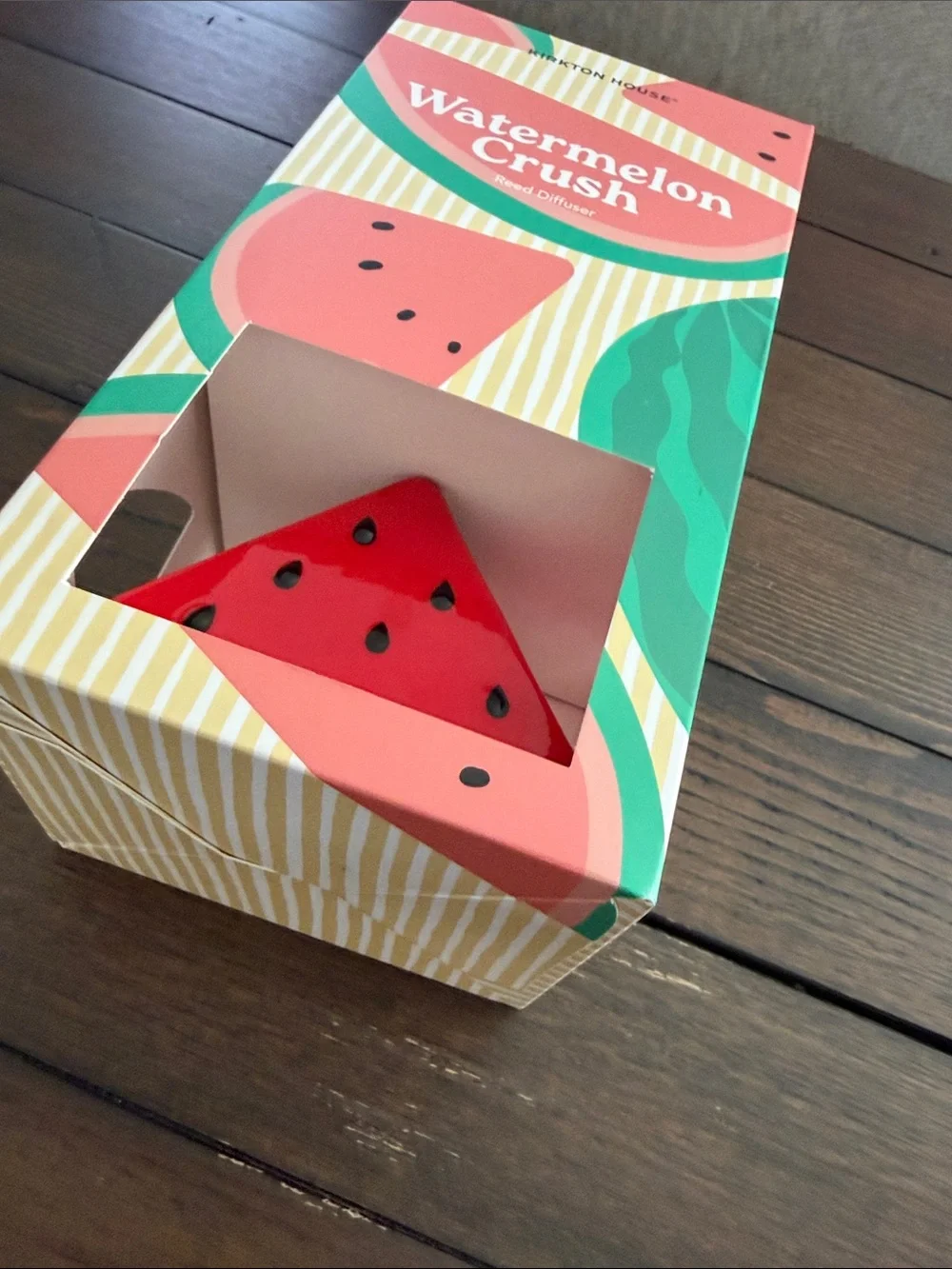 Kirkton House Watermelon Crush Reed Diffuser - Pink & Green